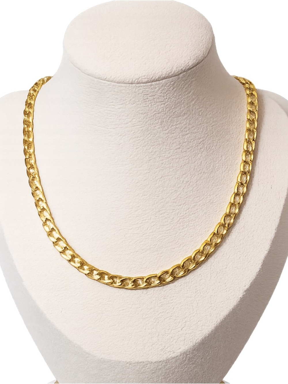 Premium 14K Gold Plated Cuban Chain Necklace 20” - Lifetime Warranty
